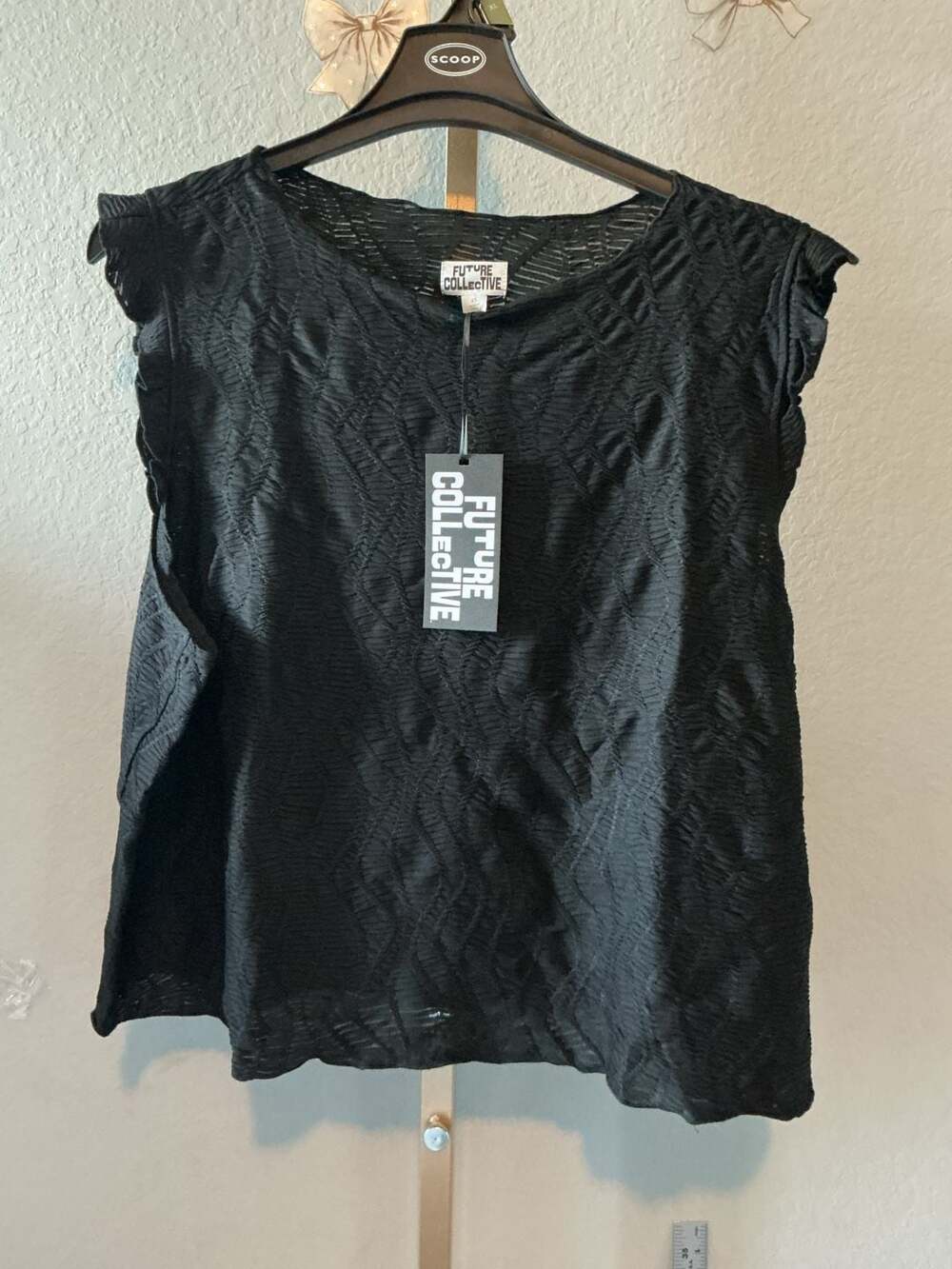 Future Collective Smocked Sleeveless Top Size 4X
